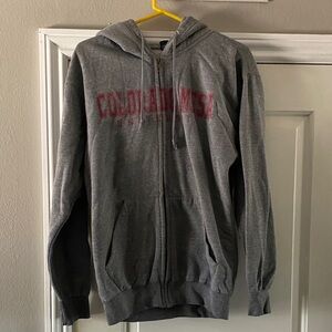 Colorado Mesa University Gray Full-Zip Hoodie